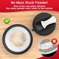 thumbnail image 6 of Collapsible Protein Shaker - Food-Grade, Leakproof Lid 600mL/20oz Shaker - Reusable Silicone Shaker Cups, 6 of 8