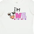 thumbnail image 4 of Inktastic I'm 1 Cute Cow and Polka Dots Boys or Girls Baby T-Shirt, 4 of 5