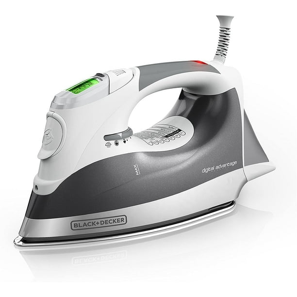 BLACK DECKER Digital Advantage Iron White D2030 1 Pack Walmart.ca