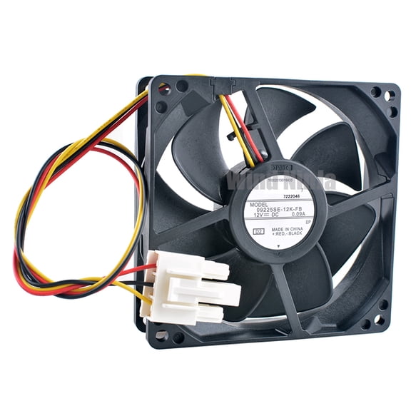 09225SE-12K-FB 9.2cm 92mm fan 92x92x25mm DC12V 0.08A Cooling fan for chassis CPU refrigerator