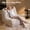 Beige, variant on XIZZI Bean Bag Chair, Oversized Ultra-Soft Plush Faux Fur Lounge Chair Indoor, Fluffy Cozy Lazy Sofa for Living Room Bedroom, No Assembly Required, Black