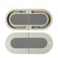 thumbnail image 4 of Folding Cat Scratch Board Polymers With Ball, Cat Home Scratcher, Corrugated Furniture Protector, Kitten Cardboard Claw, Cat Toy, 4 of 5