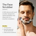 thumbnail image 6 of Face Scrubber - Silicone Facial Cleansing Brush for Men - Exfoliating and Cleansing - Waterproof - Gray, 6 of 12