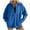Blue, variant on Ashirexll Oversized Sweatshirt for Women, Fall Sweatshirts for Women, Ladies' Half Zipper Pullover Long Sleeve Pocket Sweatshirts Casual Sports Tops