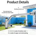 thumbnail image 5 of 2-in-1 High-Pressure Car Washer Nozzle Accessories, Leak-Proof Quick Connector with Smooth Switch Valve, Foam Cannon & Spray Gun Adapter, 1/4 Inch Quick Connect Pressure Washer Attachment, 5 of 6