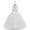 White, variant on XBASW Baby Toddler Tutu Dress for Girls Sleeveless Tulle Long Princess Dresses Kids Girls Birthday Party Prom Ball Gown Dress 3-12T