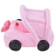 thumbnail image 3 of Flotadores de piscina con dosel extraíble, bebés en forma de coche nadan anillos de natación para coche bebés en forma de coche nadan flotador barco compacto y ligero, 3 of 8