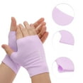 thumbnail image 3 of Unique Bargains 1 Pair Elegant Ice-sensing Sunscreen Manicure Gloves Light Purple, 3 of 6