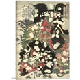 thumbnail image 1 of ARTCANVAS Boyasha Sonnijo in the Snow 1827 Canvas Art Print by Utagawa Kuniyoshi - Size: 12" x 8" (0.75" Deep), 1 of 9