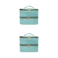 thumbnail image 4 of mmirethe Nail Polish Safe And Hygienic With Convenient Carrying Case Bag Durable Polyester Easy Stone green 2Set, 4 of 6
