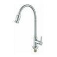 thumbnail image 1 of Flexible Kitchen Sink Faucet, Magnetic Docking Keeps Sprayer Securely In Place, Stainless Steel Wall-Mounted Design Offers Durability And Style, Replaceable Non-Drip Ceramic, 1 of 5