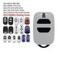 thumbnail image 4 of 2-Key Garage Door Remote Control 433.92MHz Rolling Code for DEA GT2 GT4 GTI2 GTI4 GTI Series Handhel, 4 of 5