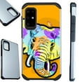 thumbnail image 1 of WORLD ACC Fusion Case Compatible with Samsung Galaxy S20 Hybrid TPU Phone Cover (Orange Elephant), 1 of 1