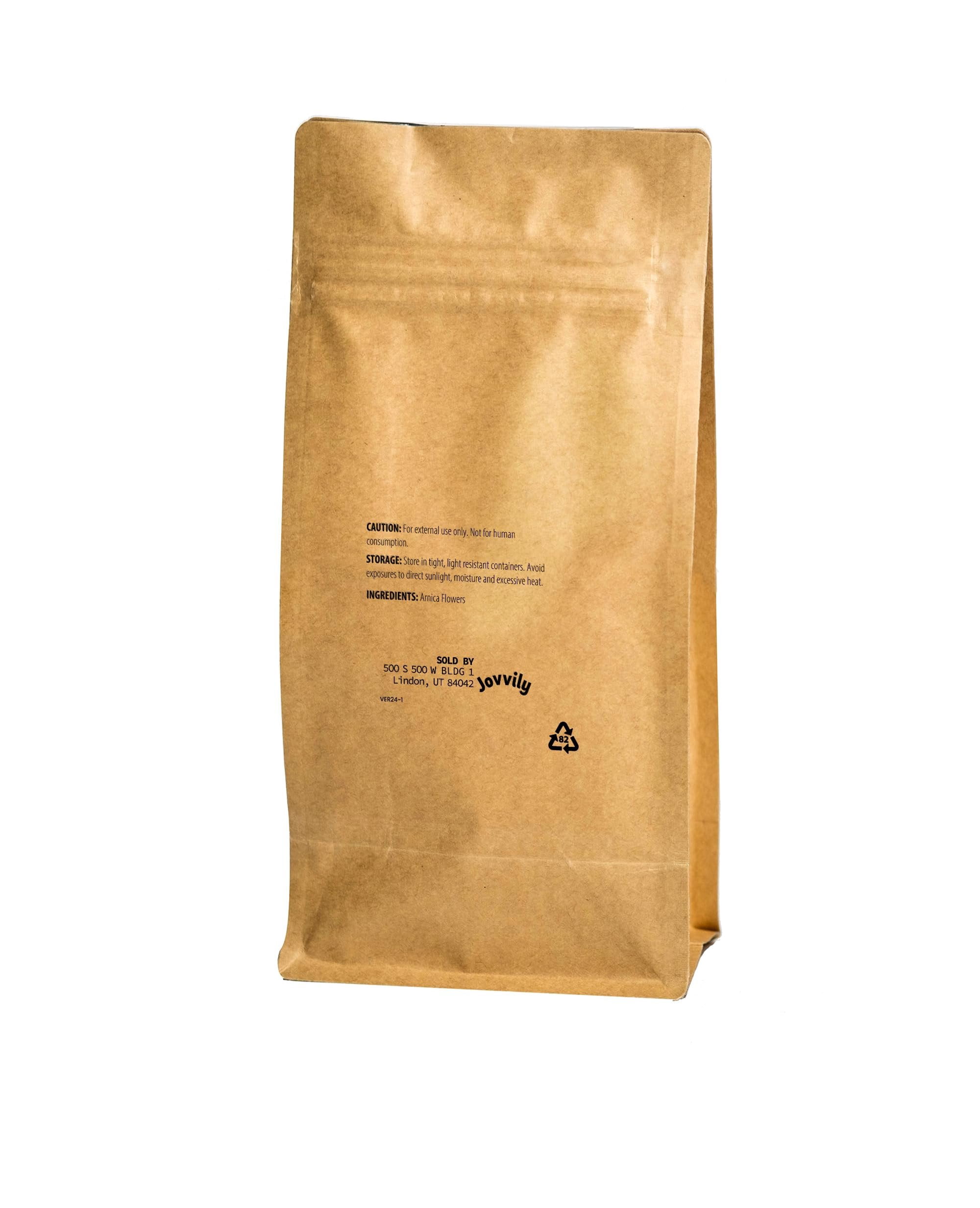 Jovvily Arnica Flowers - 1lb - Dried Whole Flowers - Salves & Poultices- Decorative Flowers - Leopard's Bane