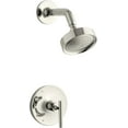 thumbnail image 1 of KOHLER TS14422-4-SN Purist(R) Rite-Temp(R) Vanne de Douche avec Levier Poignée et Pommeau de Douche 2.5 GPM, 1 of 2