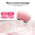 thumbnail image 3 of mini dispositivo de lifting facial con microcorriente dirigido | Reductor de papada y marcas | Ejercitador de mandíbula y rostro | Lifting facial inmediato no invasivo | Rosa, 3 of 5