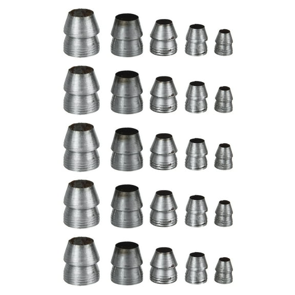 25Pcs Practical Round Steel Wedge for Axe Claw Hammer Round Handle Wedges