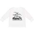 thumbnail image 3 of Inktastic Flying Pterodactyl Boys or Girls Long Sleeve Toddler T-Shirt, 3 of 5