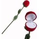 thumbnail image 3 of Caja de joyería con anillos y formas de flores de rosas, caja de regalo para el día de San Valentín y caja para anillos de boda, 3 of 5