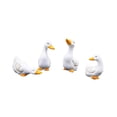 thumbnail image 4 of LOVIVER 4 Pcs Statue de Jardin en Résine Duck Mignonne Cadeaux Sculpture pour Table Intérieure Étang, 4 of 8