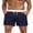 C Navy Blue, variant on Mens Swim Trunks Quick Dry Swimsuit Bathing Suit Swimwear Color Block Beach Shorts Army Green