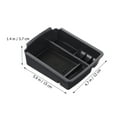 Gong Vehicle Armrest Organizer Center Console Arm Rest Tray Compartment