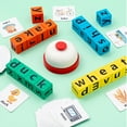 thumbnail image 4 of stanreset Wood Brainstorm Multiplayer Board Game For English Word Cards Smart Spelling Of Words large size, 4 of 6