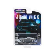 1969 Ford Mustang Boss 429 Gray Metallic with Black Stripes John Wick (2014) Movie 1/64 Diecast Model Car by Greenlight