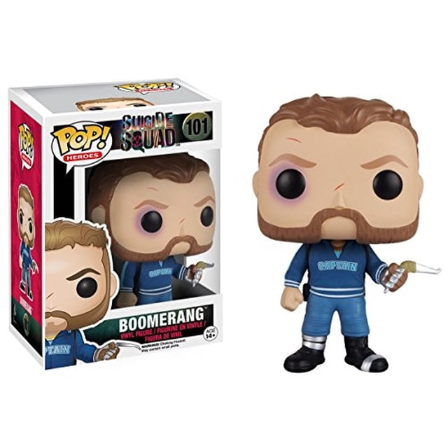 Funko POP Movies: Figura de acción de Suicide Squad, Boomerang Funko POP