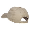 thumbnail image 3 of I Pledge Allegiance Patched Washed Cap - Khaki OSFM, 3 of 5