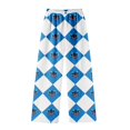 thumbnail image 4 of Pantalon de Pyjama Bleu Royal pour Femmes, Bas de Pyjama Long Doux Décontracté m, 4 of 5