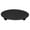 Black 11CM, variant on Round Metal Plate Candle Holder, Iron Pedestal Stand for Pillar Candle Wedding Party Table Centerpiece Decor