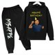 thumbnail image 2 of Conjunto de sudadera y pantalones con estampado de Mbappé para niños, primavera y otoño de 2024, conjunto de ropa deportiva de 2 piezas para niños y niñas, ropa para niños, 2 of 5