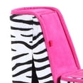 thumbnail image 2 of Benzara BM240364 High Heel Zebra Shoe Jewelry Box with 2 Hooks, Multi Color, 2 of 5