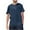 Navy, variant on Mens Short Sleeve Henley Shirts Casual Button T-Shirts Lightweight Basic Cotton Tops