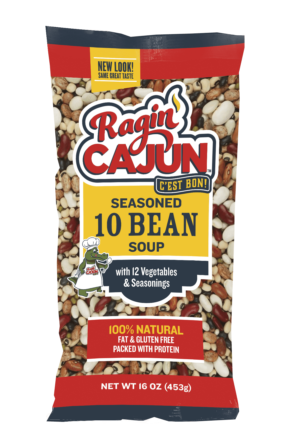 Ragin Cajun Fixin's Cajun Style Ten Bean Soup, 16.0 OZ
