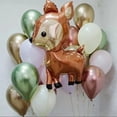 thumbnail image 2 of Globo de aluminio de ciervo de La Selva grande para adultos y niños, decoración de cumpleaños, Globos de animales, Baby Shower, suministros de decoración de fiesta de Safari, 1 Juego, 2 of 4