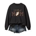 thumbnail image 4 of Football Mom Crewneck Sweatshirt Casual Pullover, 4 of 6