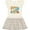 Natural with Stripes, variant on It's My Birthday Circus Train 2nd Birthday Girls Toddler Dress