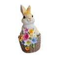thumbnail image 4 of Escultura solar de conejo para jardín, figura decorativa de animal adorable para exteriores, ideal para balcón, césped, interior y exterior, patio, 4 of 8