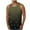 Army Green, variant on Mens Beach Tank Tops Stretch Comfort Summer Casual Loose Sleeveless Vacation Shirts Tank Tees