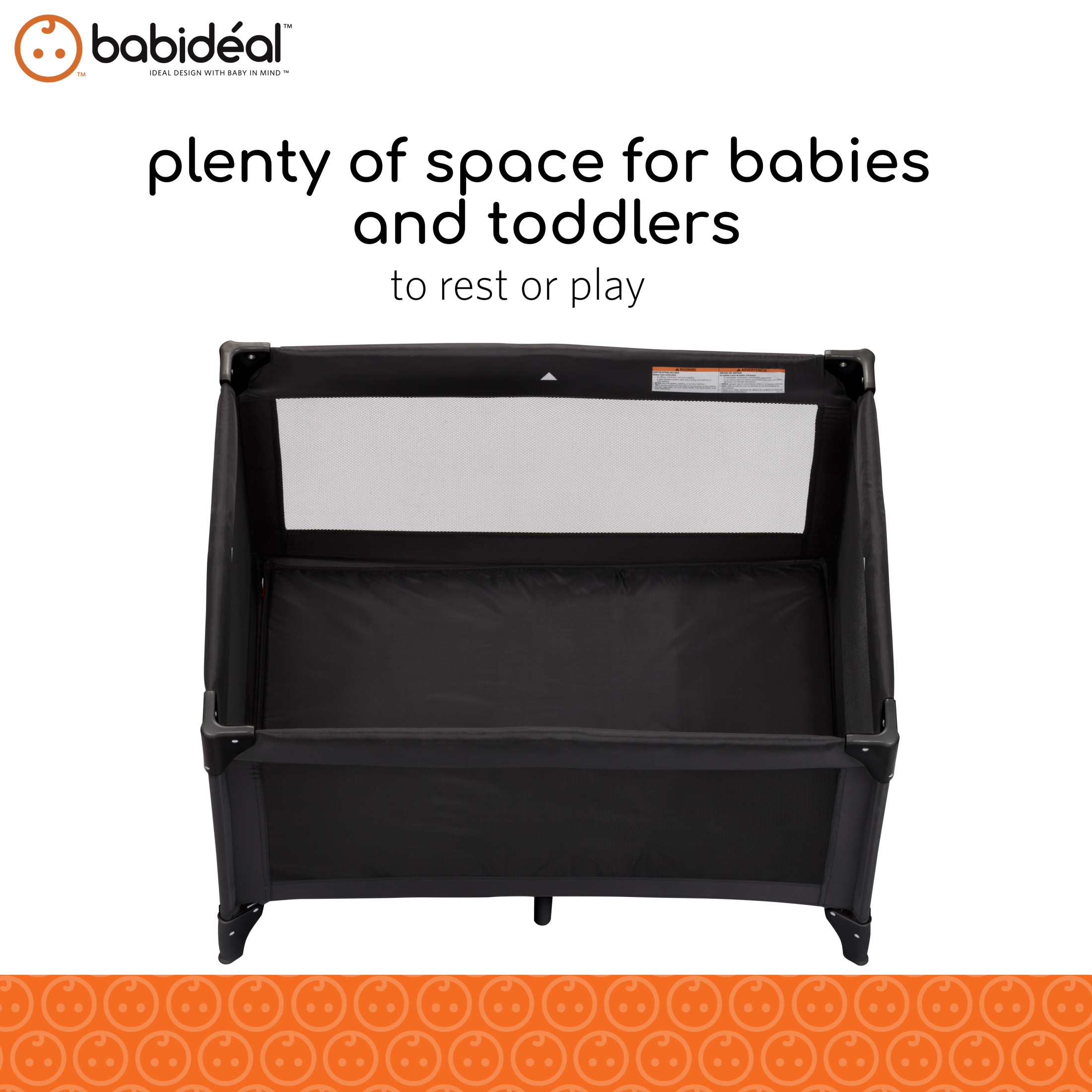 Babideal Portable Playpen For Babies With Mat photo 5
