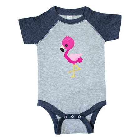 

Inktastic Little Flamingo Baby Flamingo Pink Flamingo Gift Baby Girl Bodysuit
