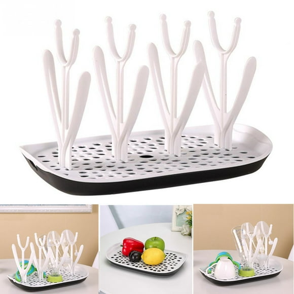 Countertop Drying Rack Baby for Baby Bottle/Dishes/Fruit,Baby Bottle Drying Rack Enlarge Size