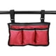 thumbnail image 5 of Bolsa Multifuncional Walker roja Organizadora de Almacenamiento para Silla de Ruedas y Scooter, 5 of 9