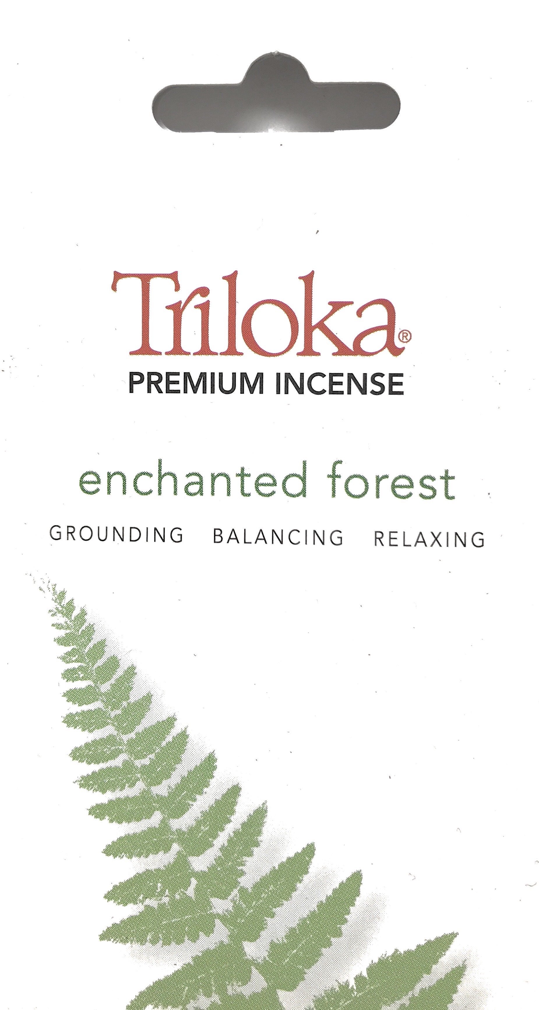 Enchanted Forest Triloka Premium Natural Aromatherapy Incense 10