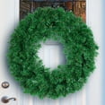 thumbnail image 3 of 3 Pcs Artificial Christmas Wreath, Undecorated Christmas Wreath for Front Door, Window, Wall Outdoor Holiday No-lit Winter Wreath Decorations, 3 of 6