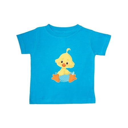 

Inktastic Cute Easter Chick in Blue Easter Egg Gift Baby Boy T-Shirt