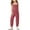 Brick Red, variant on Girls' Jumpsuits Rompers Cute Summer Clothes Loose Rompers Adjustable Wide Leg Jumpsuit Girls Fashion 11-12 Years Girls Fashion