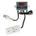 thumbnail image 2 of Temperature Control Switch, Low Temp  Waterproof Probe Digital Thermostat  For Factory, 2 of 8